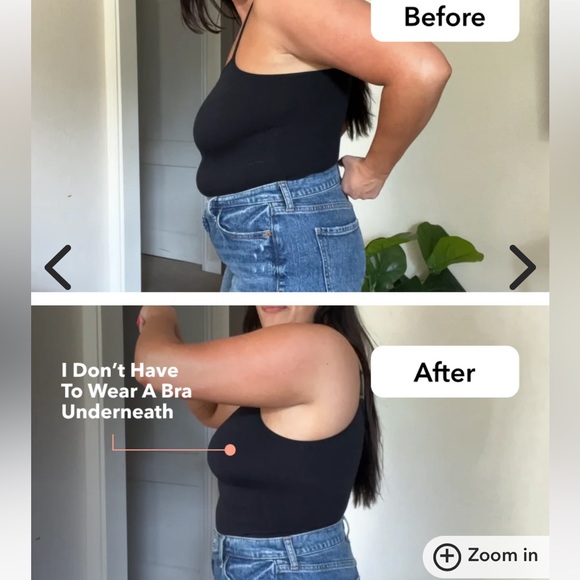 NEW Shaper-mint Essentials All Day Every Day Scoop Neck Cami - Picture 4 of 4